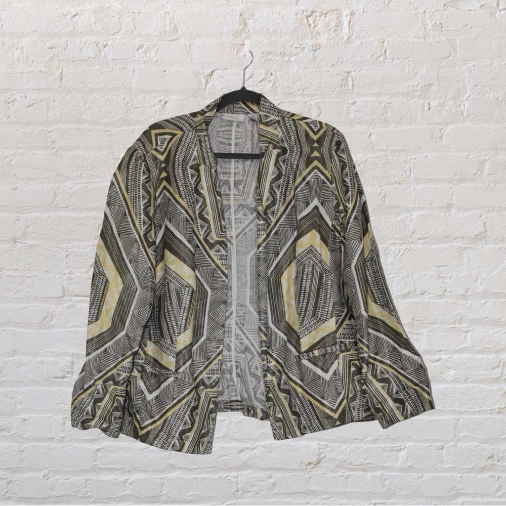 Chico's Blazer - Linen Blend